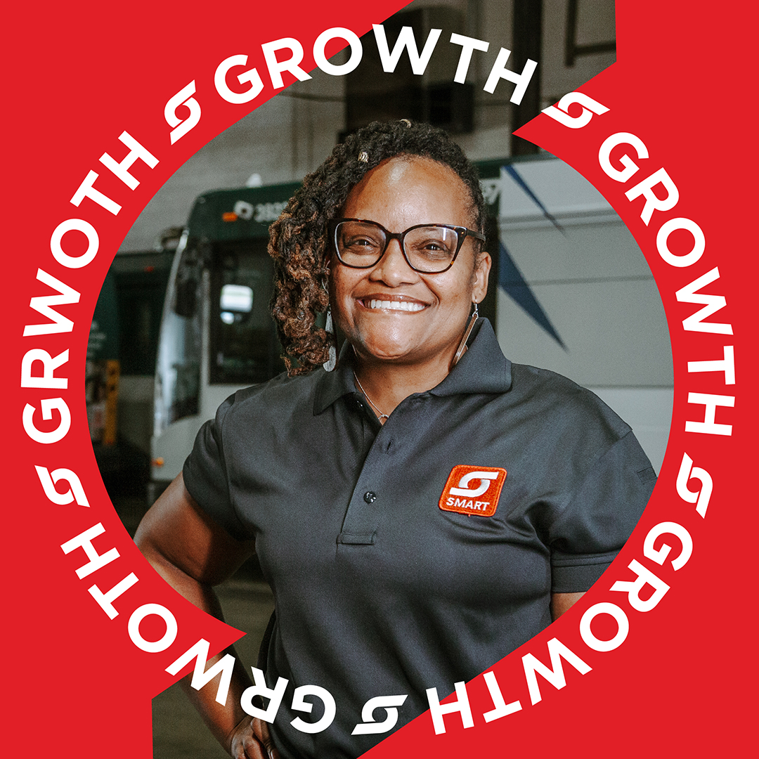 Ad promoting career growth.